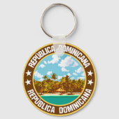 Dominicaanse Republiek Sleutelhanger (Achterkant)