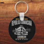 Dominicaanse Republiek Sleutelhanger (Voorkant)