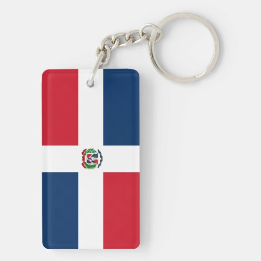 Dominicaanse Republiek Sleutelhanger (achterkant)
