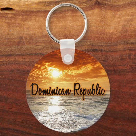Dominicaanse Republiek Sleutelhanger (Voorkant)