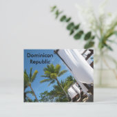 Dominicaanse Republiek souvenir briefkaart (Staand voorkant)