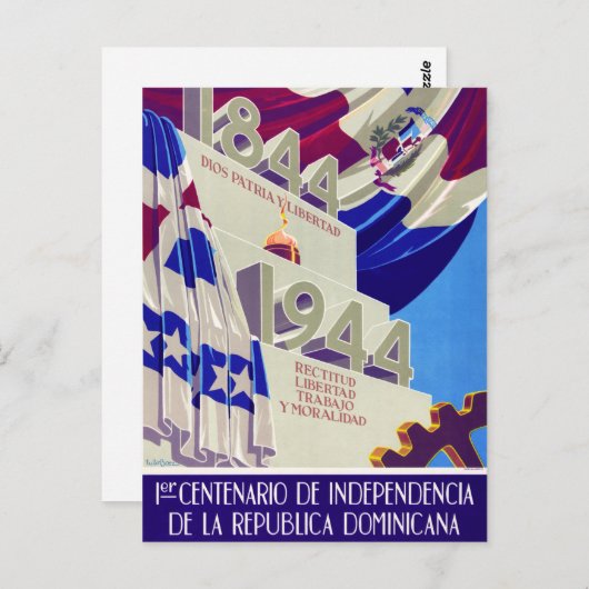 Dominicaanse Republiek - Speciale aanduiding Briefkaart (Voorkant / Achterkant)