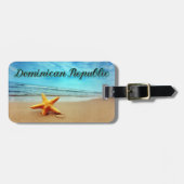 Dominicaanse Republiek stervis Bagagelabel (Voorkant horizontaal)