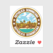 Dominicaanse Republiek Sticker (Vel)