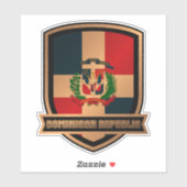Dominicaanse Republiek Sticker (Vel)