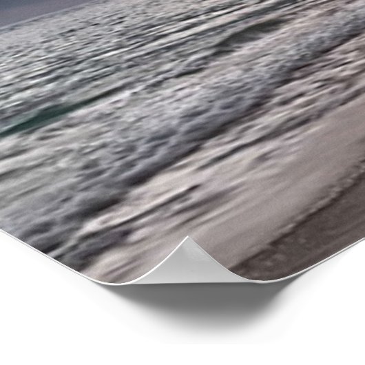 Dominicaanse Republiek strand, mooi landschap Poster (Hoek)