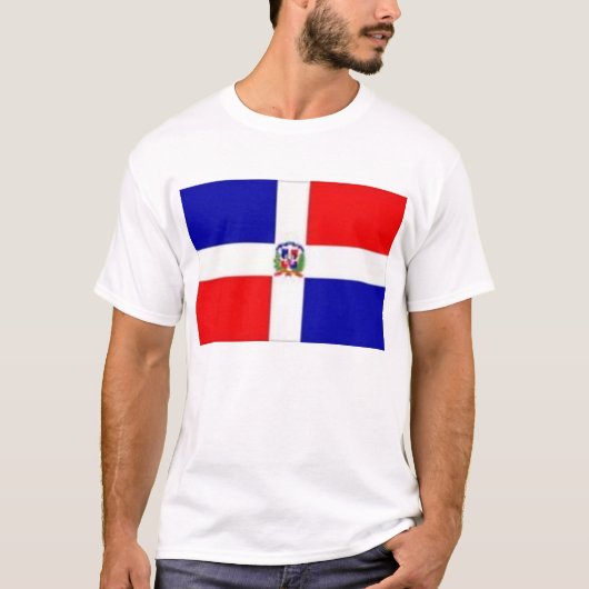 DOMINICAANSE REPUBLIEK T-SHIRT (Voorkant)