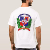DOMINICAANSE REPUBLIEK T-SHIRT (Achterkant)
