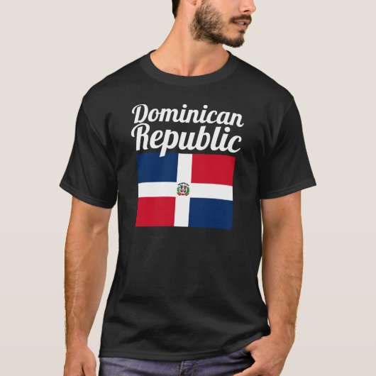 Dominicaanse Republiek T-shirt (Voorkant)