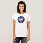 Dominicaanse Republiek T-shirt (Voorkant volledig)