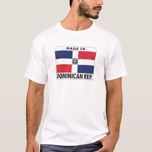 Dominicaanse Republiek T-shirt (Voorkant)