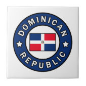 Dominicaanse Republiek Tegeltje (Voorkant)