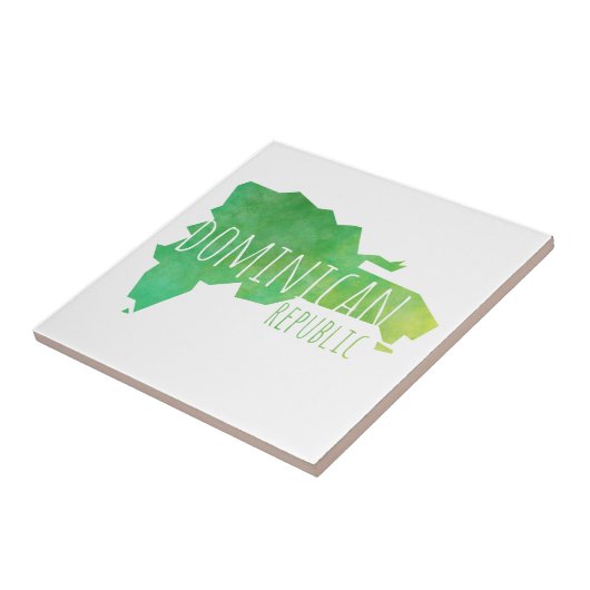 Dominicaanse Republiek Tegeltje (Zijkant)