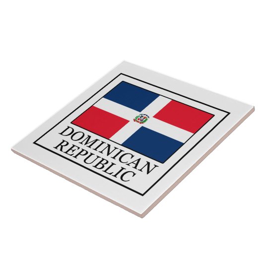 Dominicaanse Republiek Tegeltje (Zijkant)