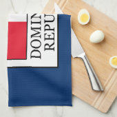 Dominicaanse Republiek Theedoek (Quarter Fold)