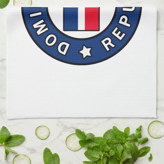 Dominicaanse Republiek Theedoek (Gevouwen)