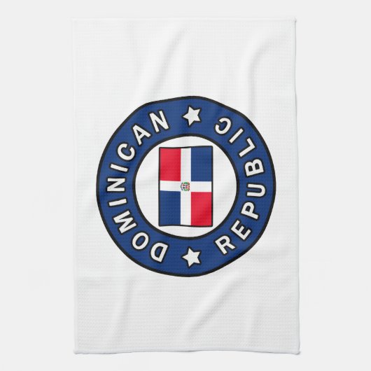 Dominicaanse Republiek Theedoek (Verticaal)