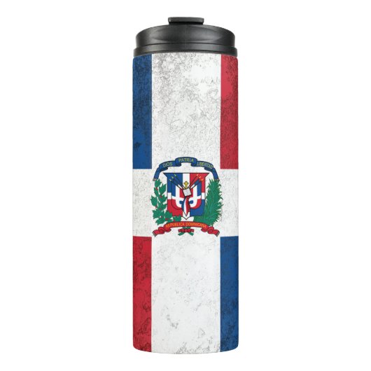 Dominicaanse Republiek Thermosbeker (Voorkant)