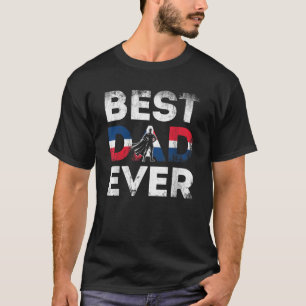 Dominicaanse Republiek Vader Superheld Hero T-shirt