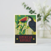 Dominicaanse Republiek verbazingwekkende tucan-Bri Briefkaart (Staand voorkant)