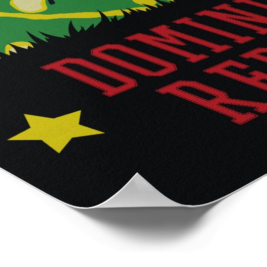 Dominicaanse Republiek verbazingwekkende tucan-Bri Poster (Hoek)