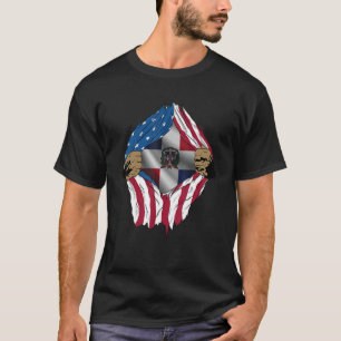 Dominicaanse Republiek Verenigde Staten Dominicaan T-shirt