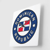 Dominicaanse Republiek Vierkante Klok (Hoek)