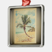Dominicaanse Republiek Vintage Travel Ornament (Links)