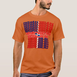 Dominicaanse Republiek Vlag 2 T-shirt