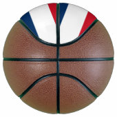 Dominicaanse Republiek vlag Basketball Basketbal (Rechts)