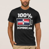 Dominicaanse Republiek, Vlag Dominicaanse Masterla T-shirt (Voorkant)