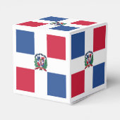 Dominicaanse Republiek - Vlag Emblem Bedankdoosjes (Achterkant)