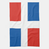 Dominicaanse Republiek vlag handdoek (Verticaal)