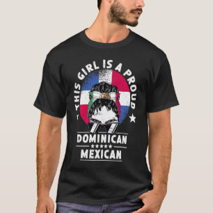 Dominicaanse Republiek Vlag Mexico Groen Vrouwenme T-shirt