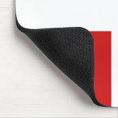 Dominicaanse Republiek Vlag Mousepad Muismat (Hoek)