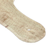 Dominicaanse Republiek Vlag op oude houten graan Snijplank (Hoek)