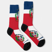 Dominicaanse Republiek - Vlag patriottisch , duurz Sokken (Rechts)