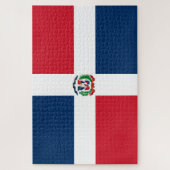 Dominicaanse Republiek vlag Puzzle Legpuzzel (Verticaal)