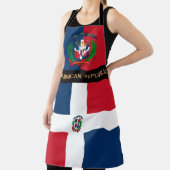 Dominicaanse Republiek Vlag Schort, Chefs keuken Schort (Insitu)