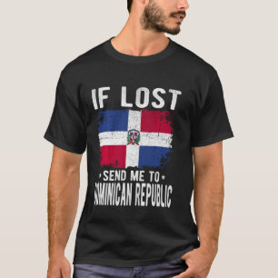 Dominicaanse Republiek Vlag Souvenir - Als verlore T-shirt
