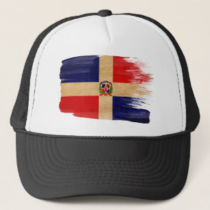Dominicaanse Republiek Vlag Trucker Hat Pet