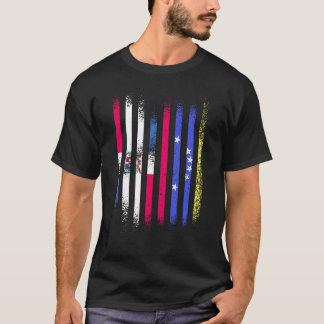 Dominicaanse Republiek Vlag Venezuela Groen land V T-shirt