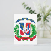 Dominicaanse Republiek wapenstilstand Briefkaart (Staand voorkant)