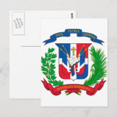 Dominicaanse Republiek wapenstilstand Briefkaart (Voorkant / Achterkant)