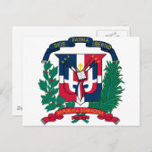 Dominicaanse Republiek wapenstilstand DO Briefkaart (Voorkant / Achterkant)