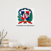Dominicaanse Republiek wapenstilstand Poster (Keuken)