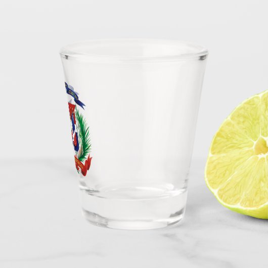Dominicaanse Republiek wapenstilstand Shot Glas (Rechts)