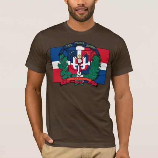 Dominicaanse Republiek wapenstilstand T-shirt (Voorkant)