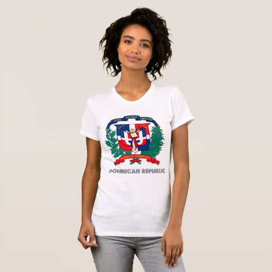 Dominicaanse Republiek wapenstilstand T-shirt (Voorkant volledig)