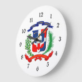 Dominicaanse Republiek - Zegel - vlag - symbool Grote Klok (Hoek)